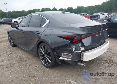 2022 Lexus Is 350 F Sport из США, поврежденный, VIN JTHGZ1B24N5051969